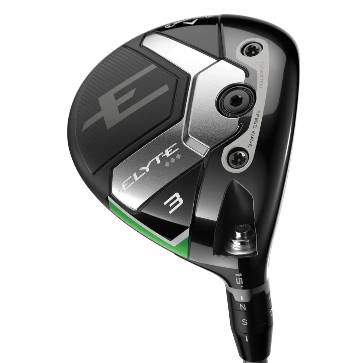 Callaway Elyte Triple Diamond 15 3 Wood Stiff Mitsubishi Tensei 1K Black 75 - Black