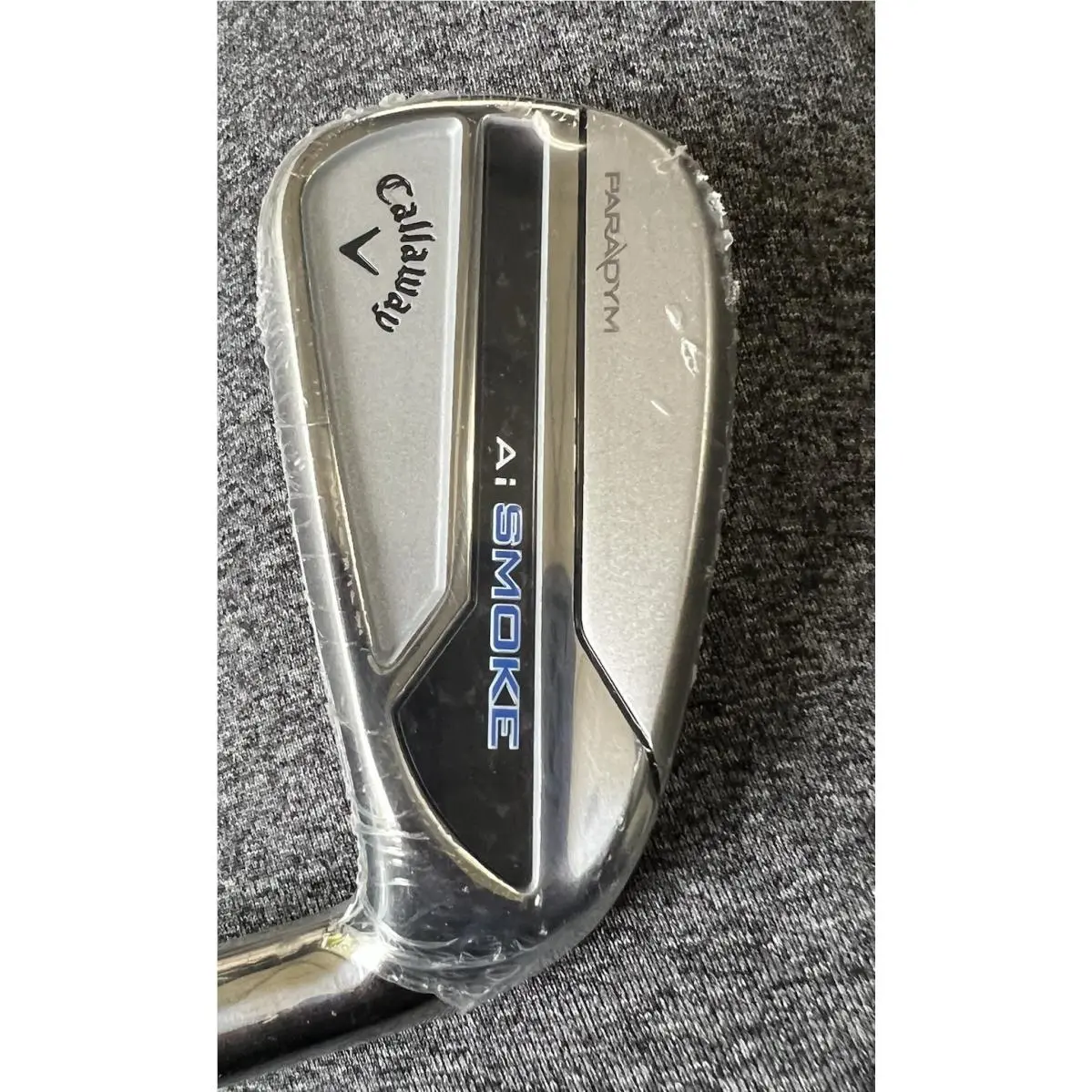 Callaway Paradym Ai Smoke 7 Iron RH Stiff Steel Demo In Plastic