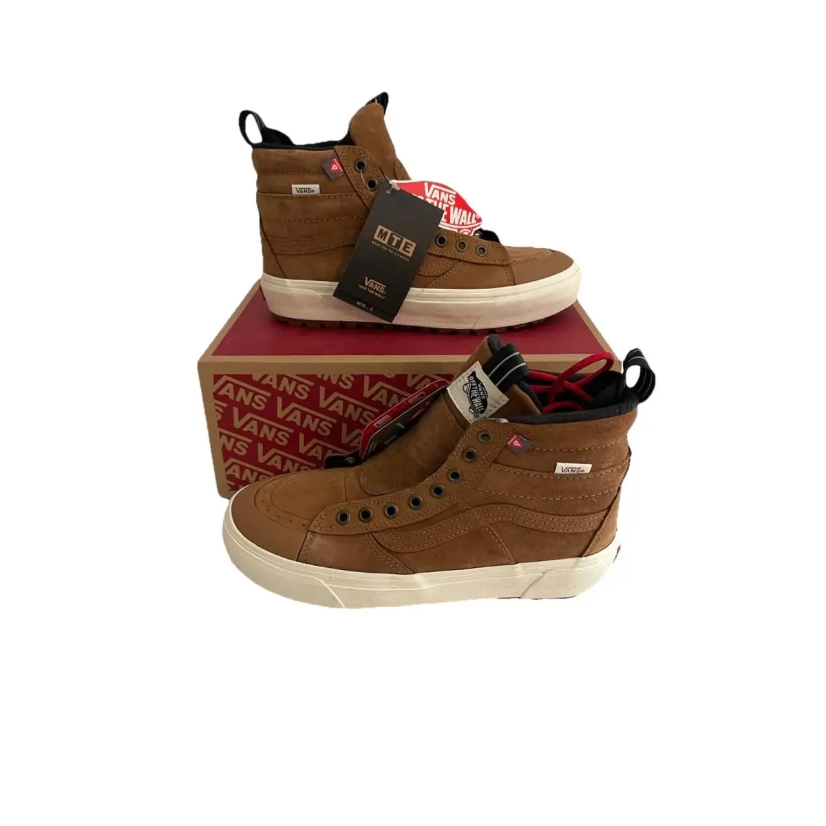 Sk8 Hi MTE-2 Mens 6.5 Chipmunk All Weather Insulated Womens 8 by Vans
