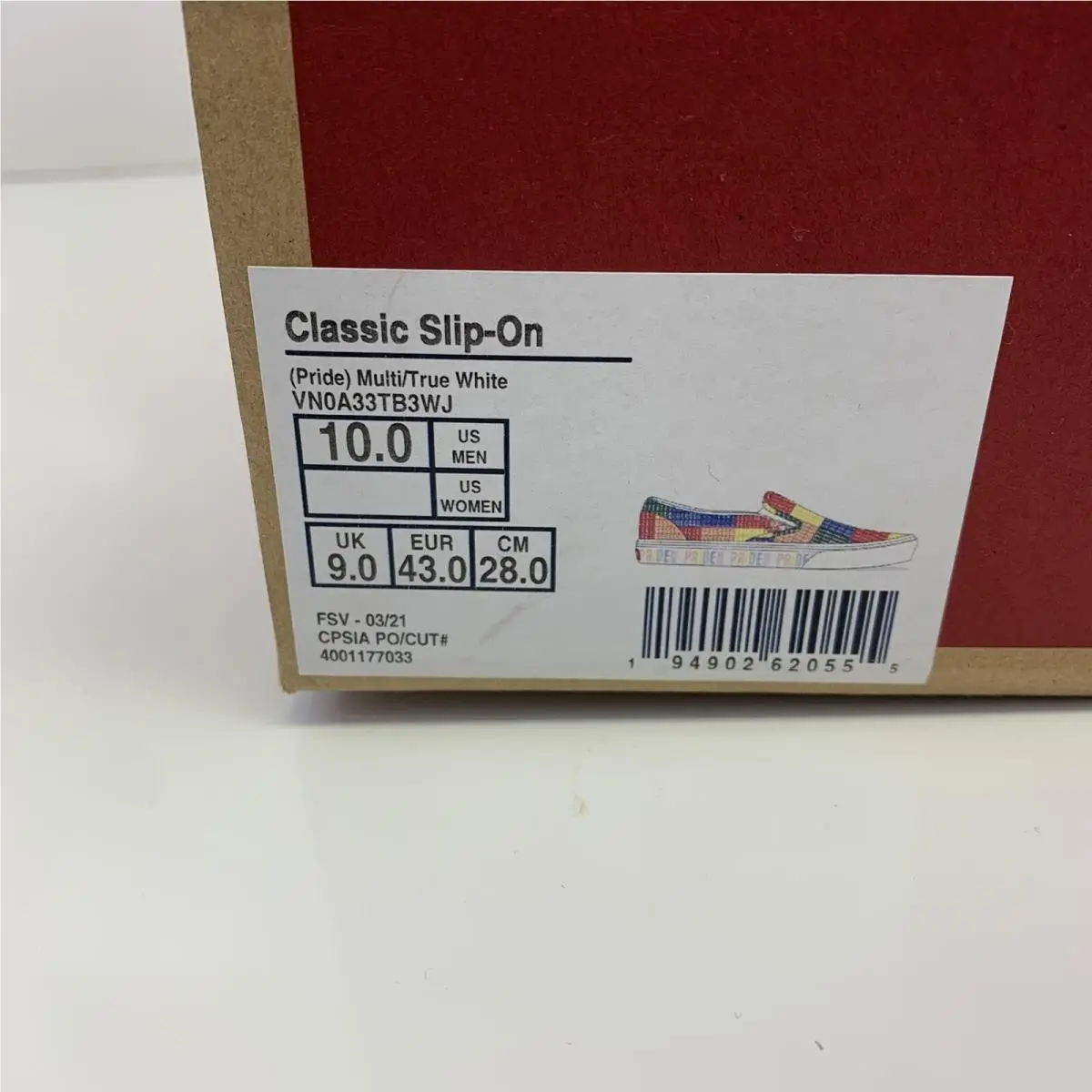 Vans shoes - VN0A33TB3WJ1 - VN0A33TB3WJ1 - Multicolor 7