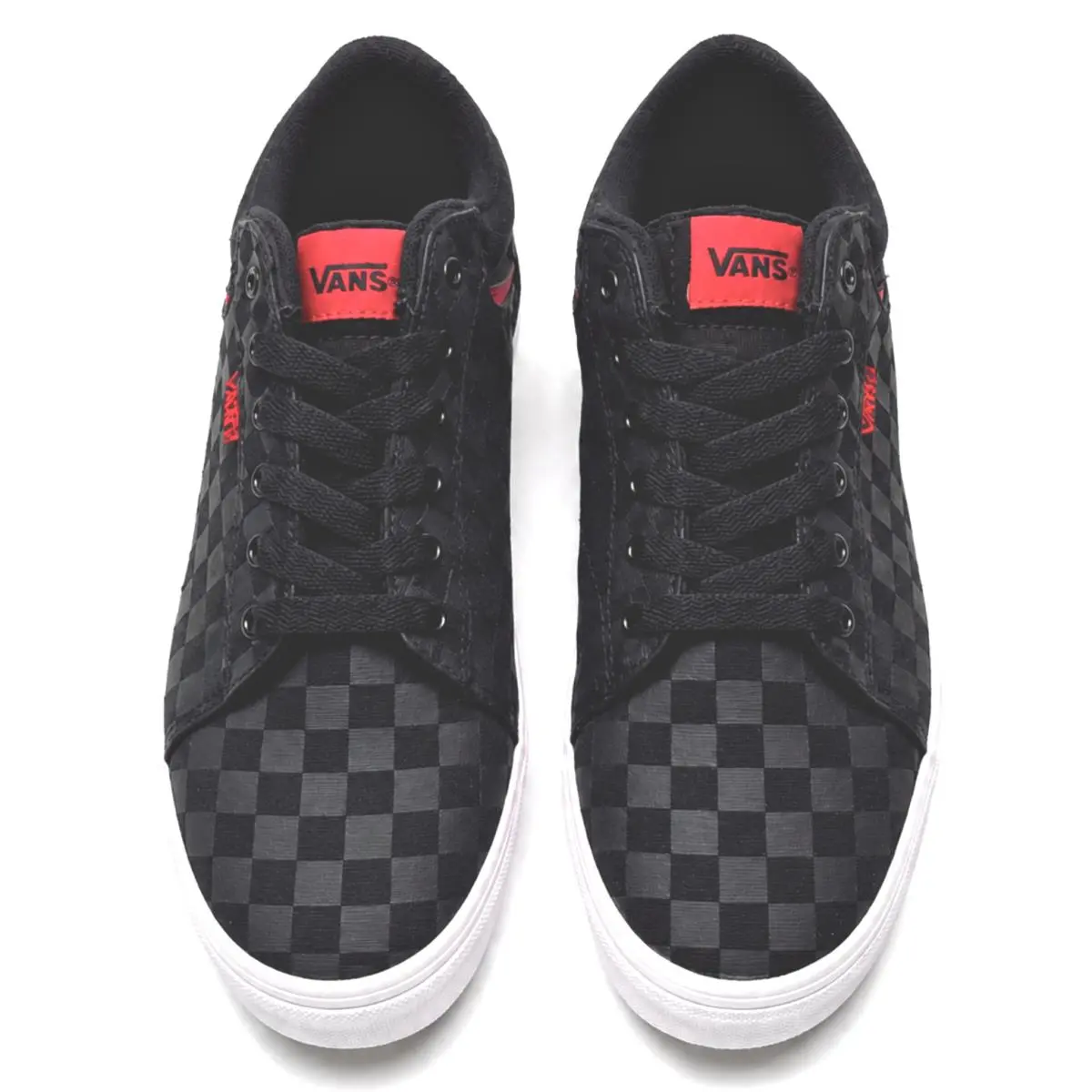 Vans Seldan Checkerboard Black/black Youth 6 Womens 7.5 Sneakers VN0A4U25276
