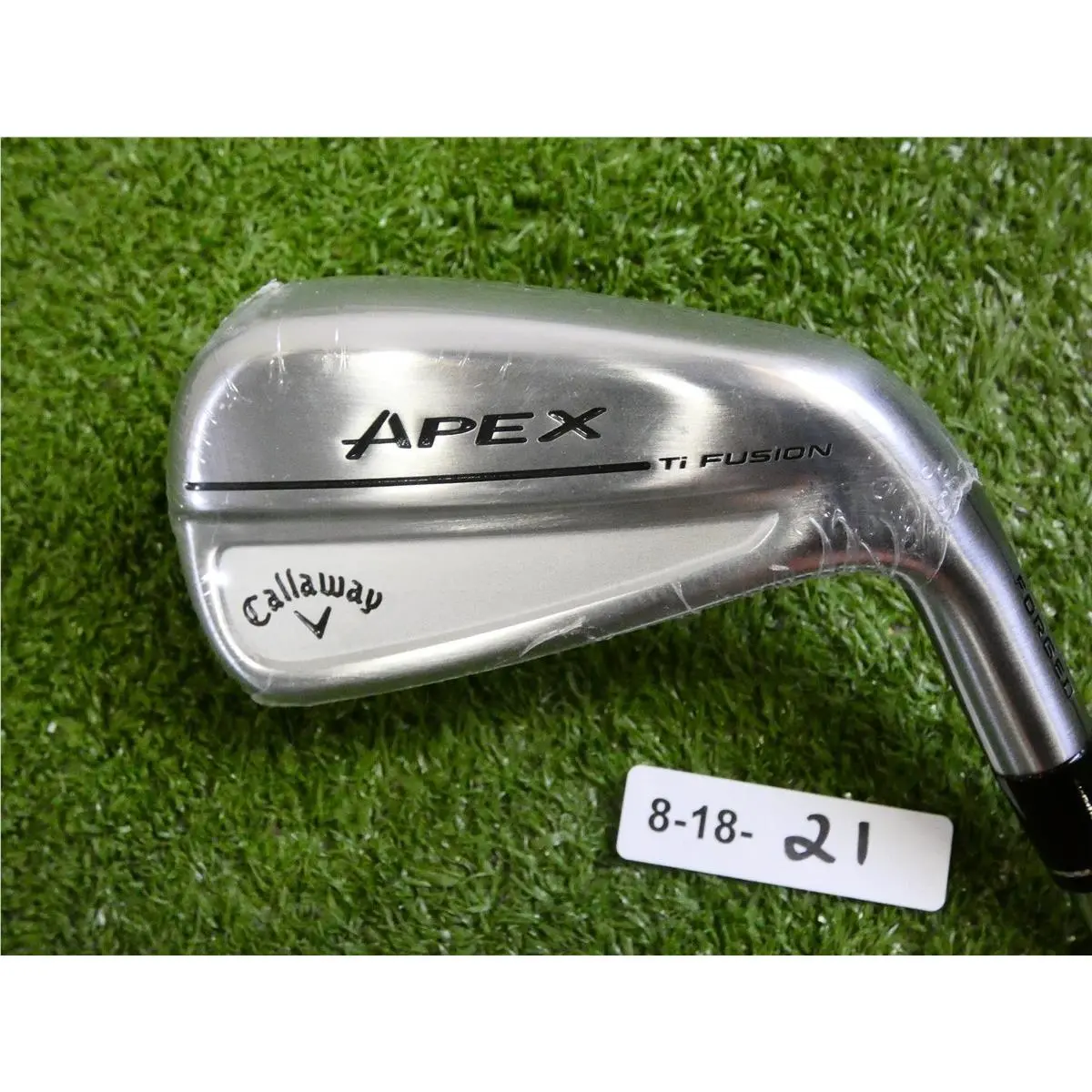 Callaway Apex Ti Fusion 250 Plated Forged 5 Iron DG Mid 115 S300 Stiff Steel