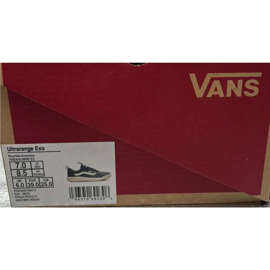 Vans shoes - VANS Ultrarange Exo - Ultrarange Exo - VN0A4UWM7Z2 - Blue, Manufacturer: Blue / Marshmallow (UPC: 196570692308) 0
