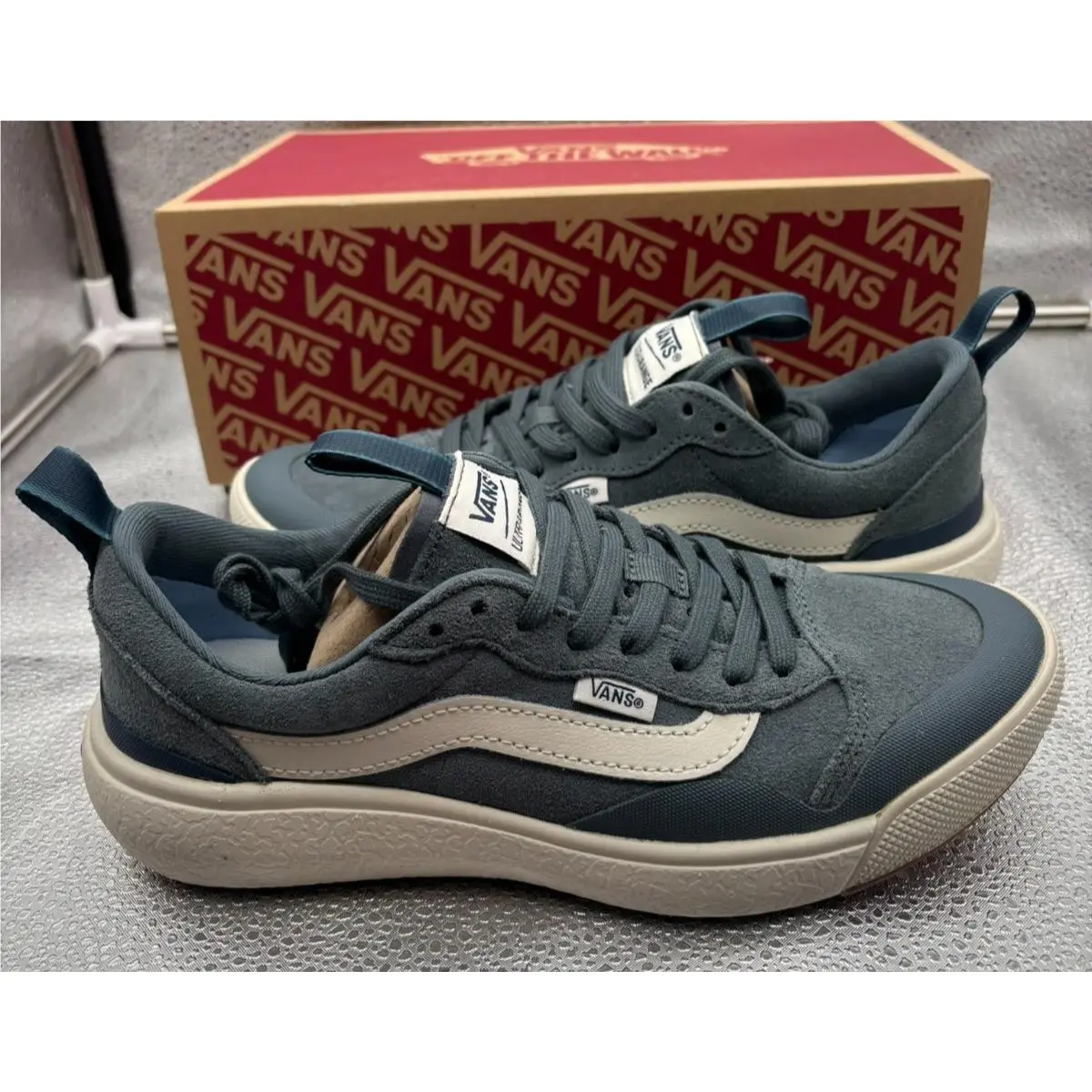 Vans shoes - VANS Ultrarange Exo - Ultrarange Exo - VN0A4UWM7Z2 - Blue, Manufacturer: Blue / Marshmallow (UPC: 196570692308) 4