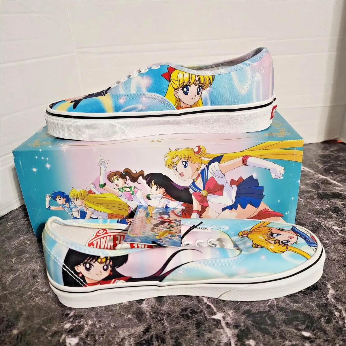 x Sailor Moon Pretty Guardian Men`s 7 Women`s 8.5 Pretty Guardian by Vans