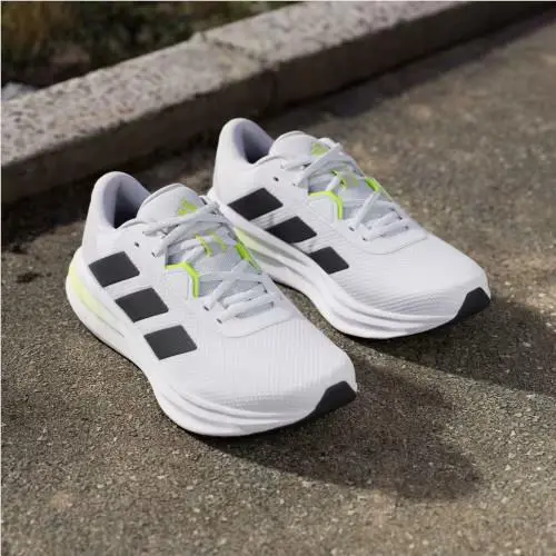 Adidas shoes - Cloud White / Core Black / Solar Slime 6