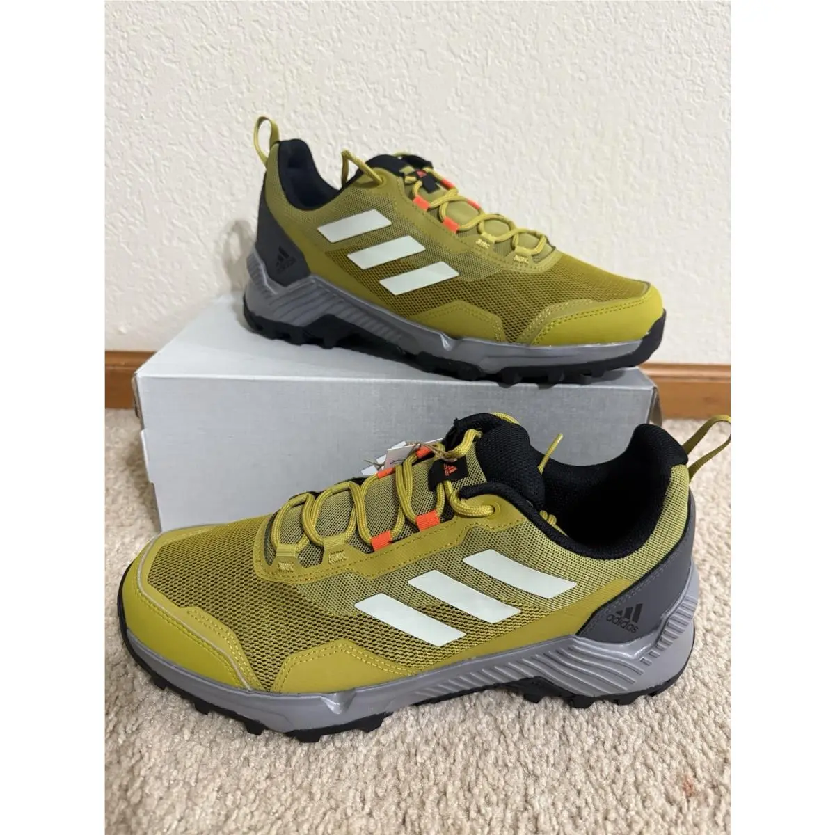 Adidas shoes - GY9217 - GY9217 - Pulse Olive F22 / Linen Green F22 / Impact Orange F22 19
