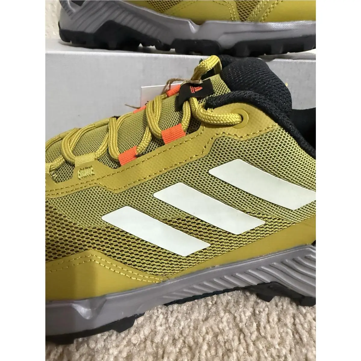 Adidas shoes - GY9217 - GY9217 - Pulse Olive F22 / Linen Green F22 / Impact Orange F22 21