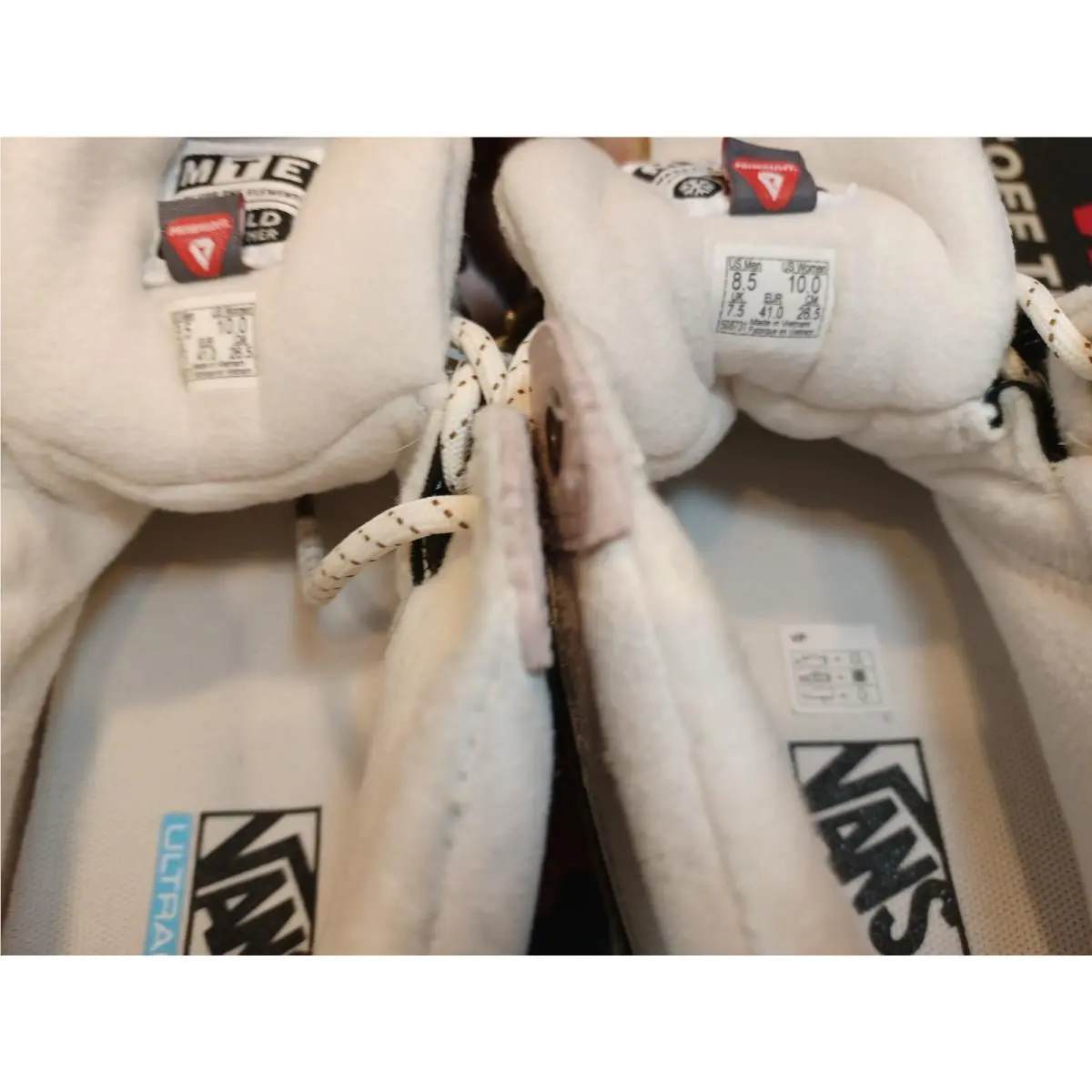 Vans shoes - VANS Sk8-Hi Mte-2 - VN0A5HZZ50K - White/Mauve Pink 10