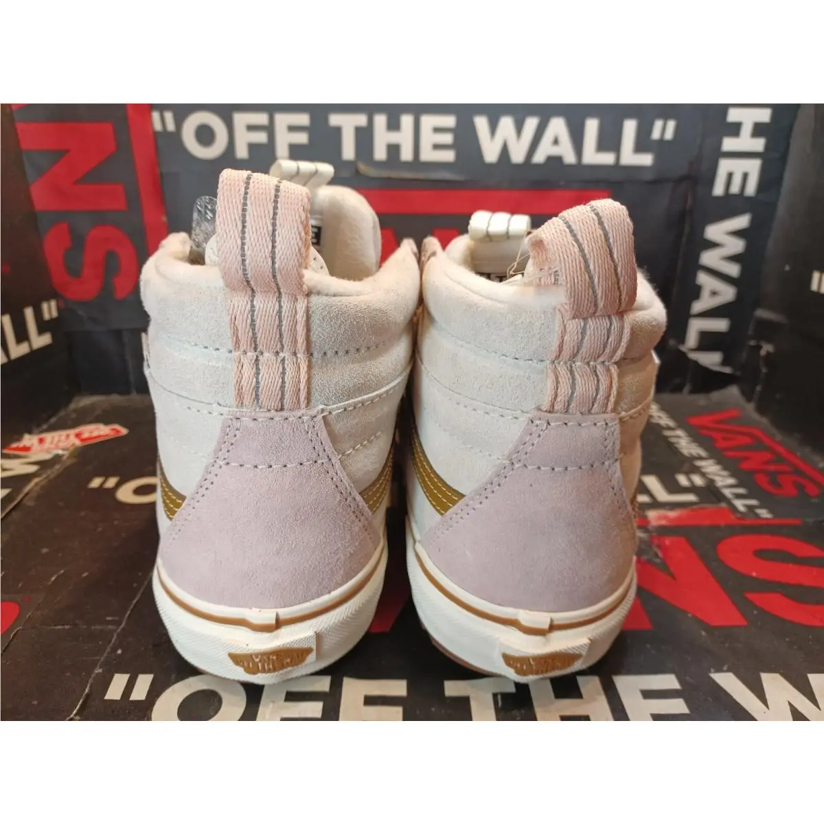 Vans shoes - VANS Sk8-Hi Mte-2 - VN0A5HZZ50K - White/Mauve Pink 1