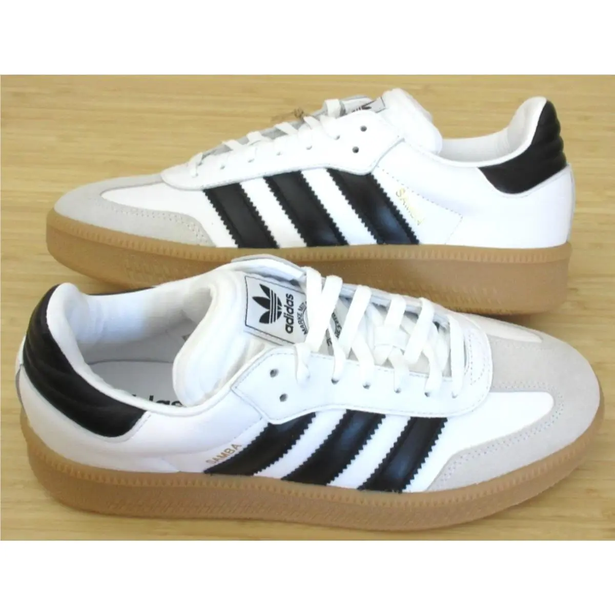 Adidas Originals Samba Xlg Sneakers Shoes White Black Gum IE1377 Multiple Sz