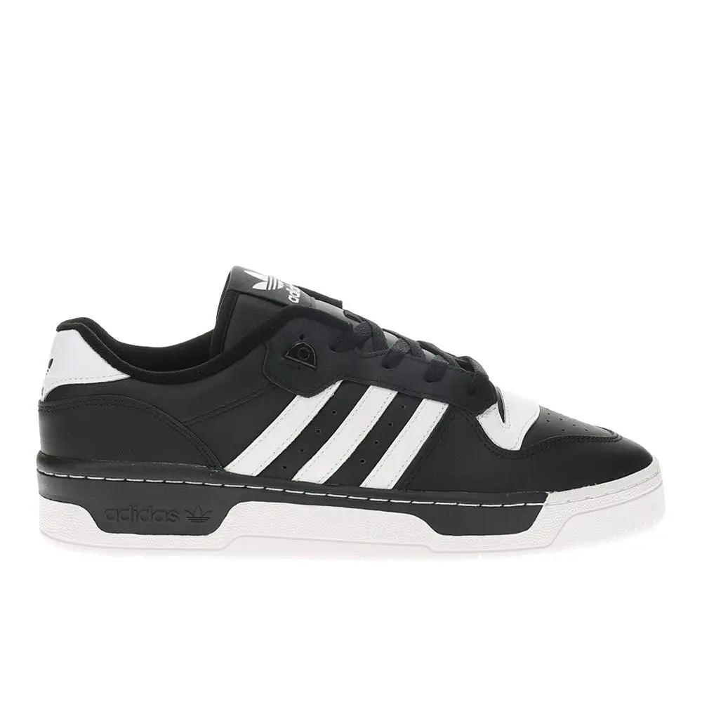 Rivalry Low Mens Black Sneakers Casual Shoes FZ6327 by Adidas