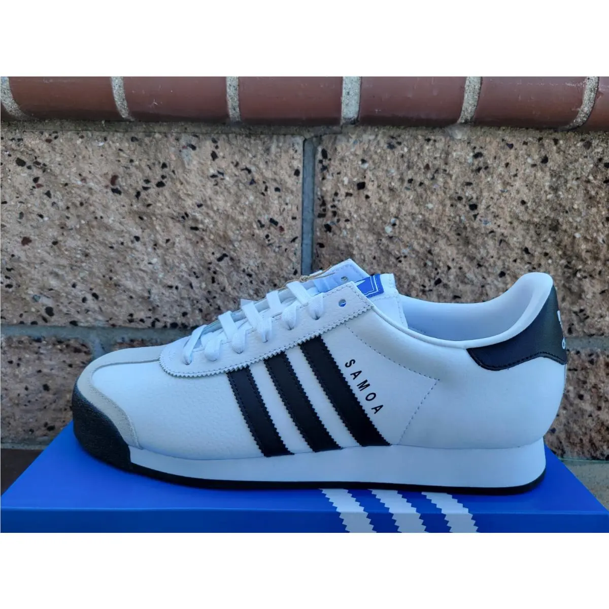 Originals Samoa Shoes Men`s Sizes Cloud White / Core Black 675033 by Adidas