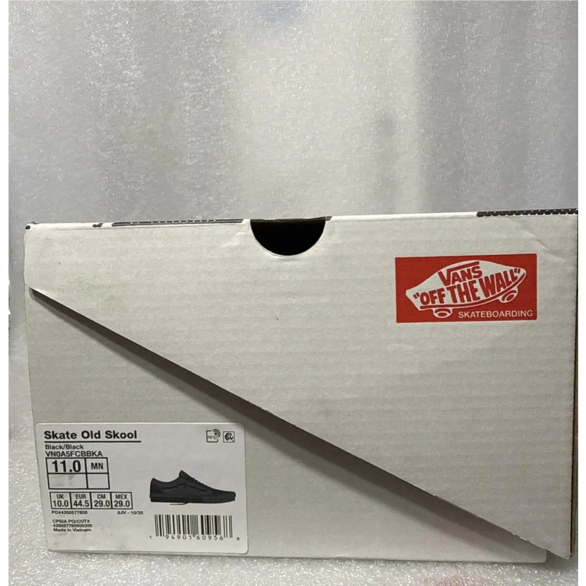 Vans shoes - VANS Old Skool - Old Skool - Black/Black (UPC: 0194901609568) 0