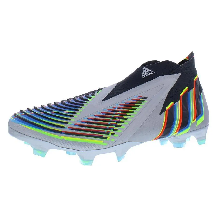 Adidas shoes - Silver Metallic/Core Black/Team Solar Green, Main: Silver 3