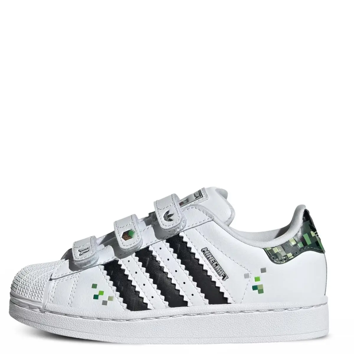 Adidas Kid`s Superstar II X Minecraft Sneakers