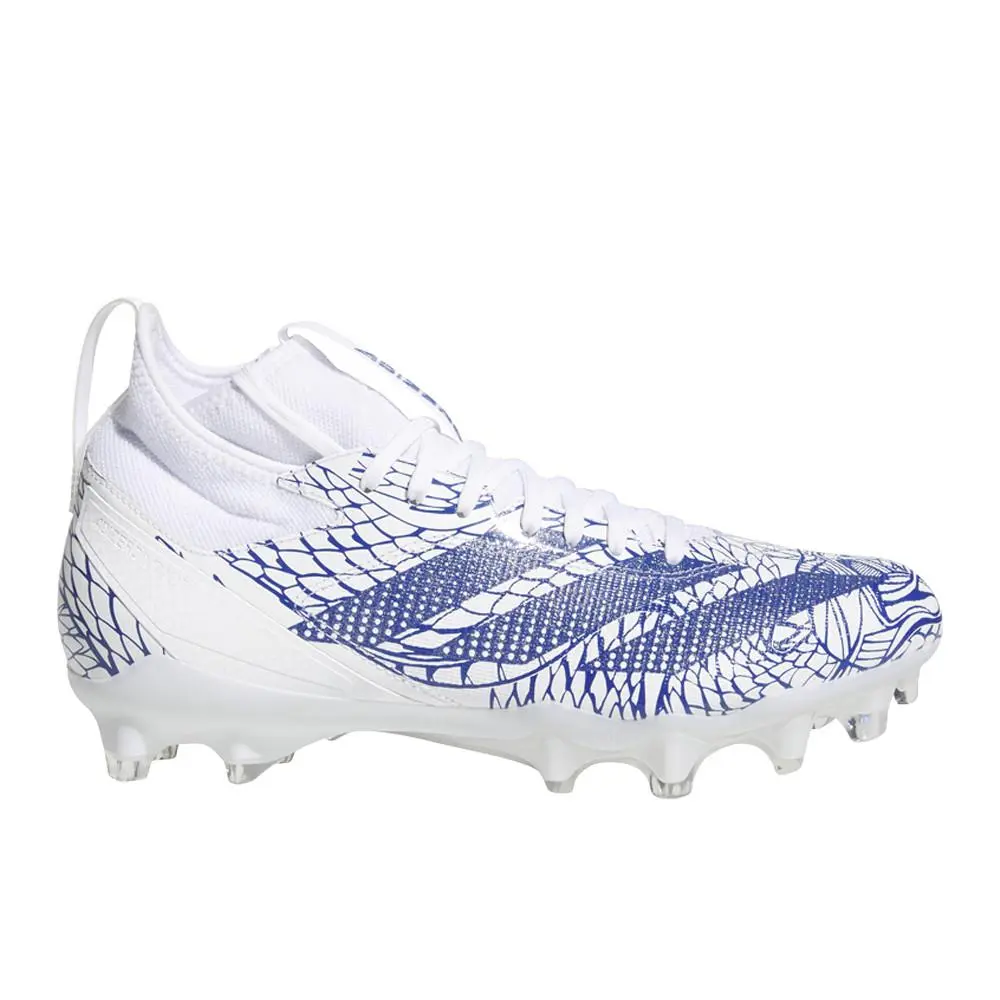 Adizero Impact Exotic Speed Football Cleats Mens Blue White Sneakers Ath by Adidas