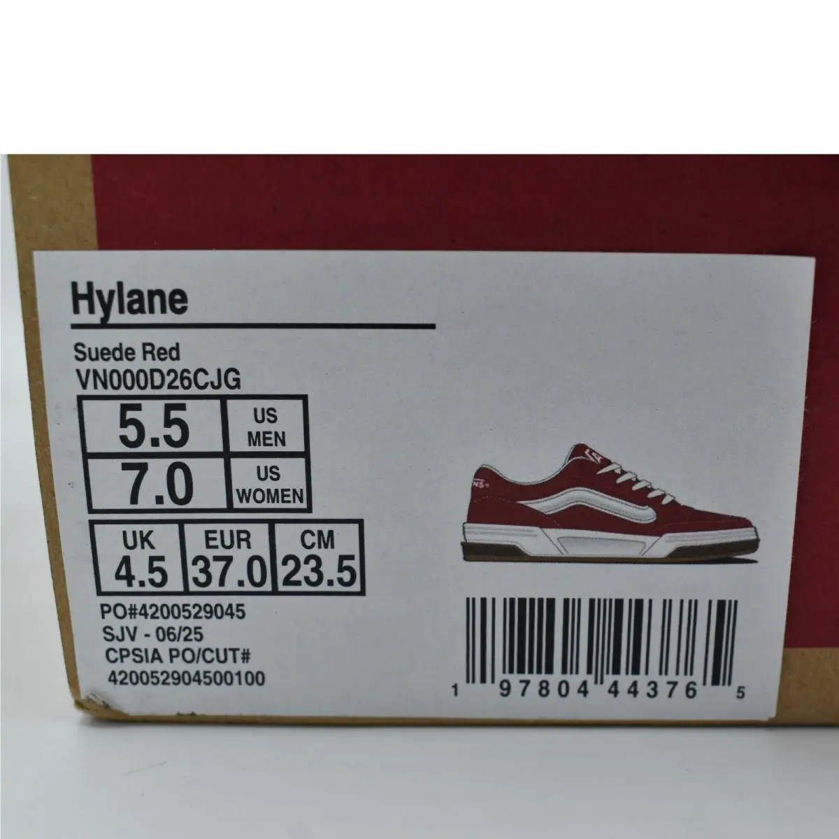 Vans shoes - Vans Hylane - Hylane - Red 9