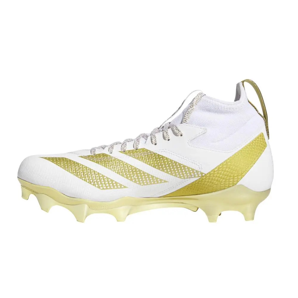 Adidas shoes - adidas Adizero Impact Exotic Speed Football Cleats - IH0886 - Gold, White 7