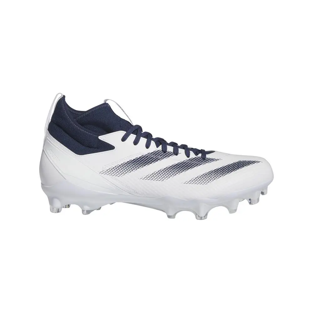 Adizero Impact American Football Cleats Mens White Sneakers Athletic Shoe by Adidas