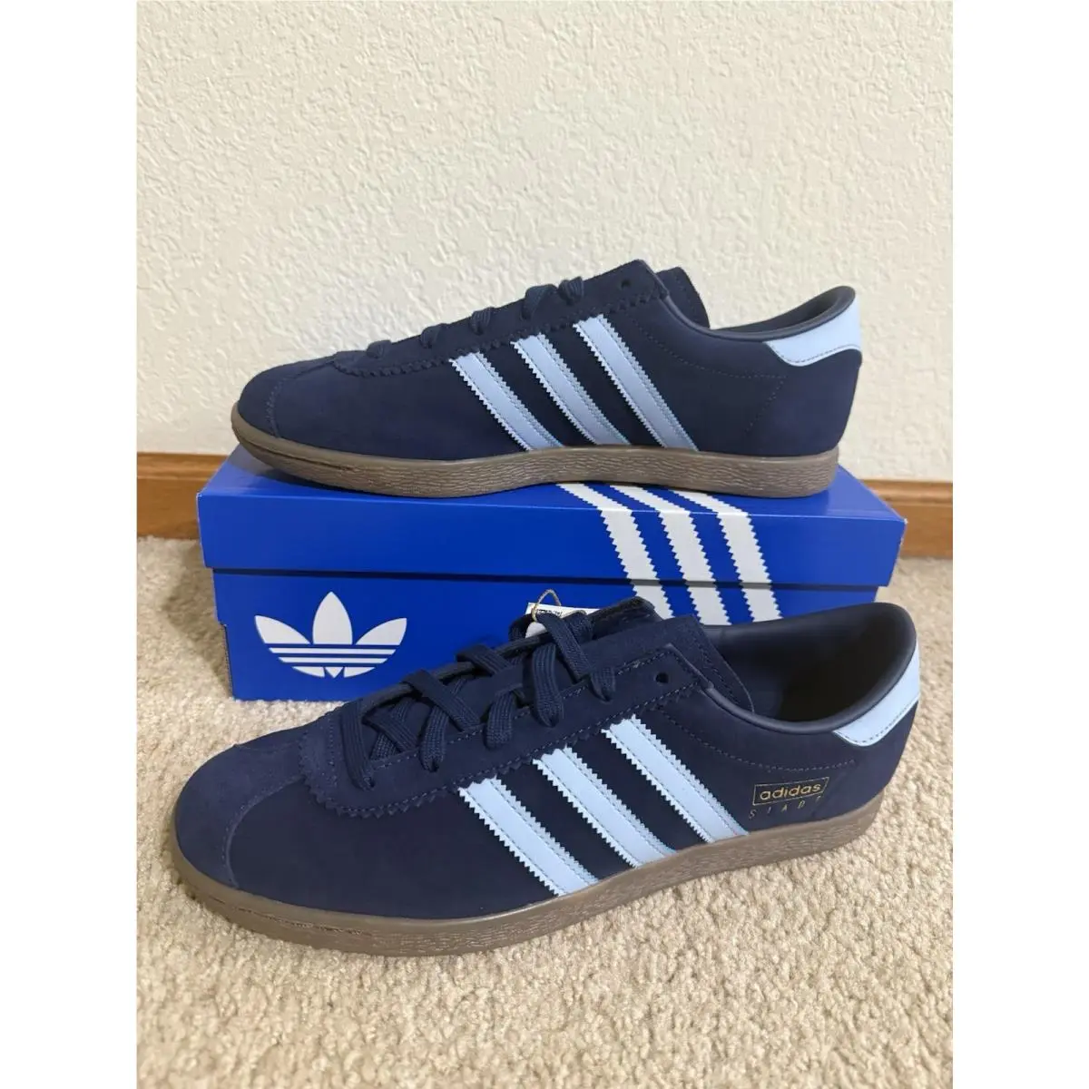 Originals Stadt Men’s Athletic Sneakers Shoes Multiple Sz Available by Adidas