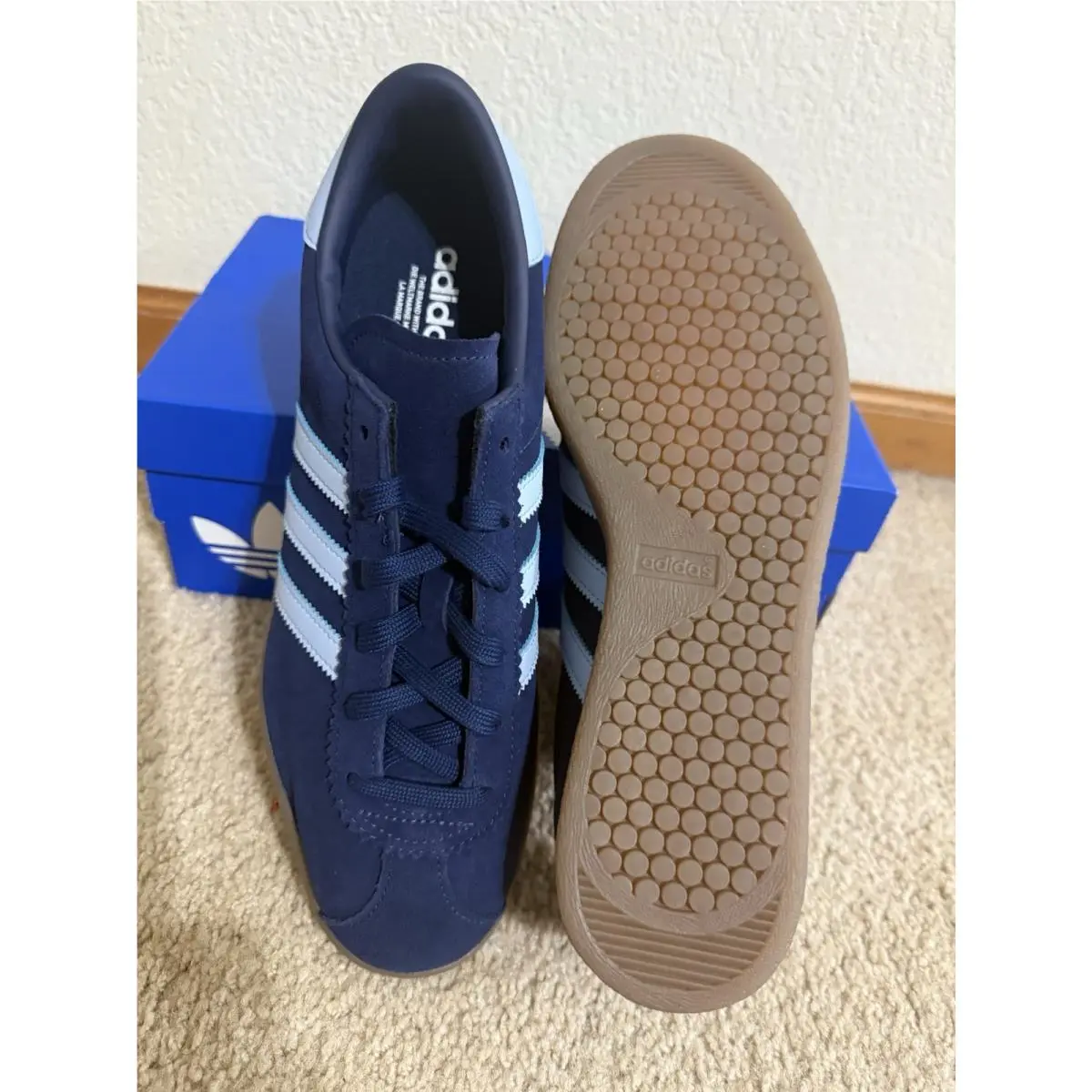 Adidas shoes - adidas Originals Stadt - Originals Stadt - Blue 9
