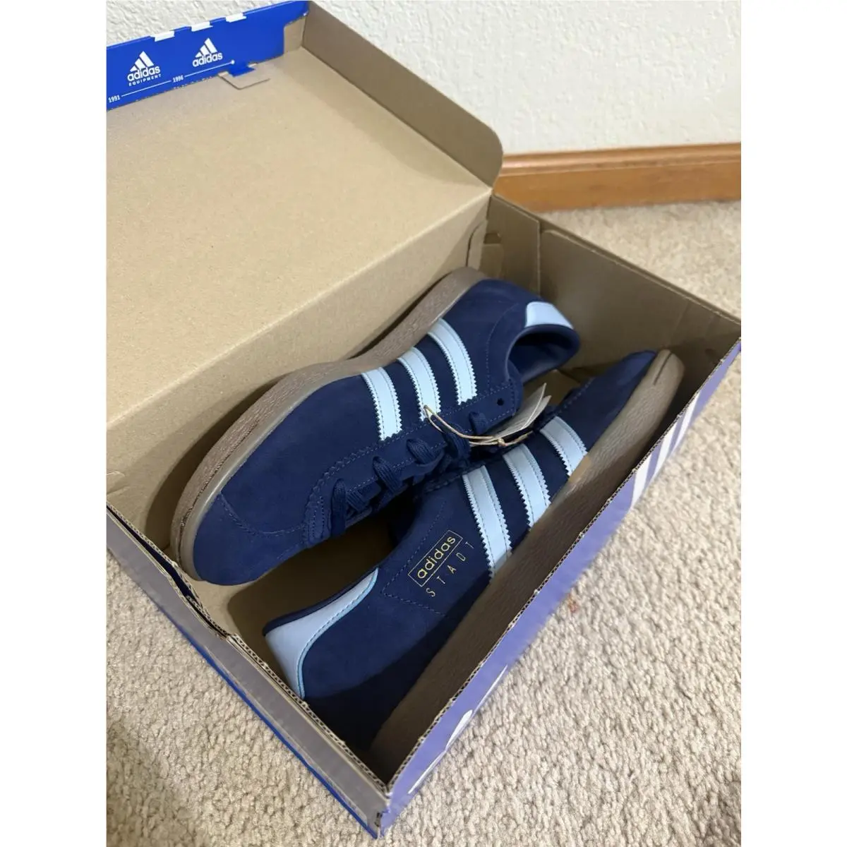 Adidas shoes - adidas Originals Stadt - Originals Stadt - Blue 10