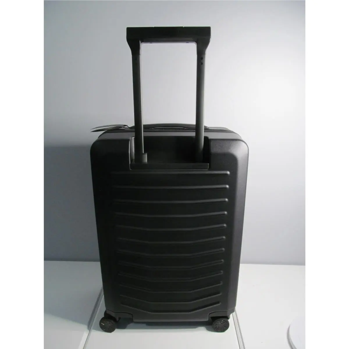 Bric`s Porsche Milano Italy Porsche Roadster 911 Matte Black Carry On Spinner-usb
