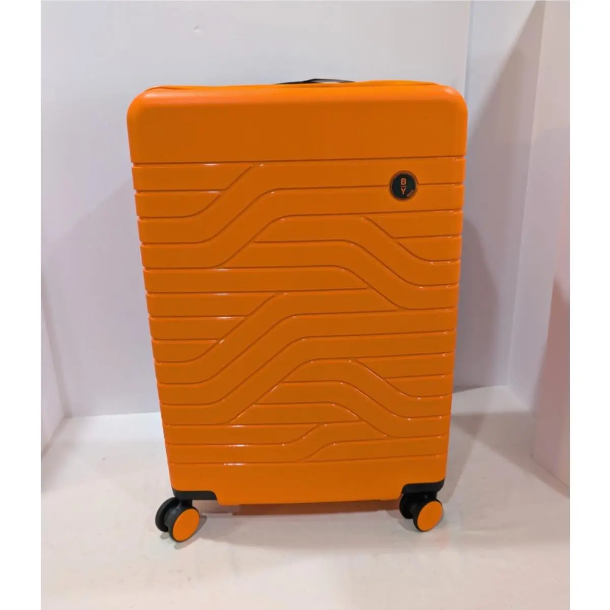 Bric`s Bric`s B Y Ulisse 28 Checked Hard-side Spinner Suitcase Luggage Orange by Bric's