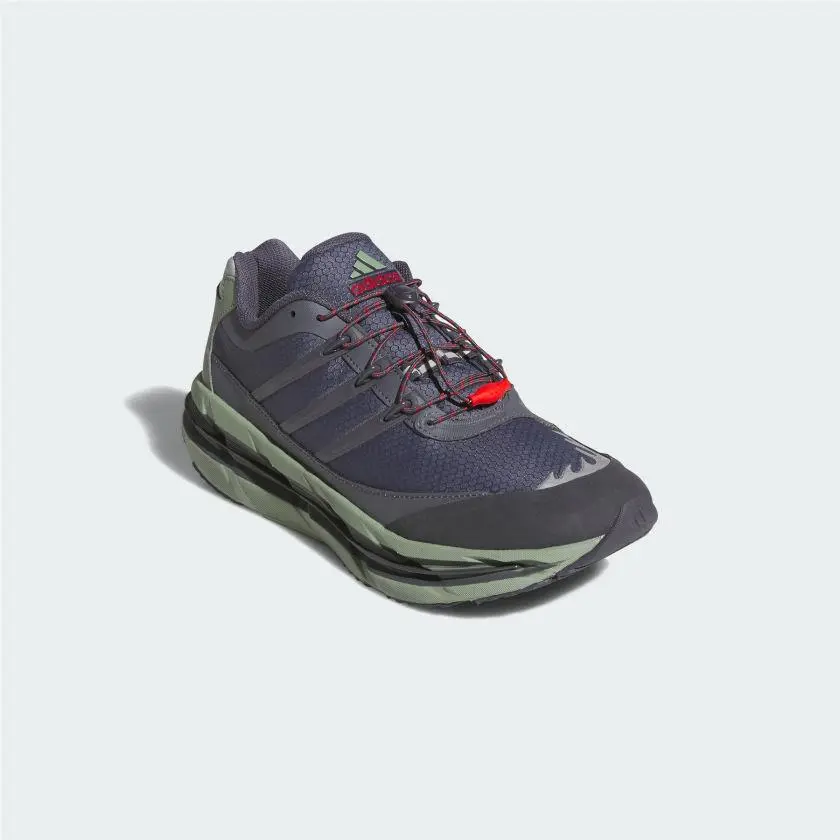 Adidas shoes - Aurora Onix / Silver Green / Red 9