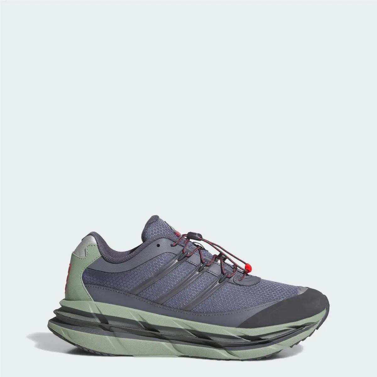 Adidas shoes - Aurora Onix / Silver Green / Red 5