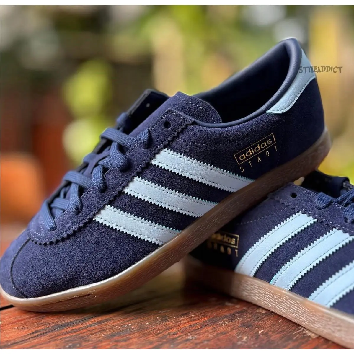 Adidas shoes - adidas Originals Stadt - Originals Stadt - Blue 9