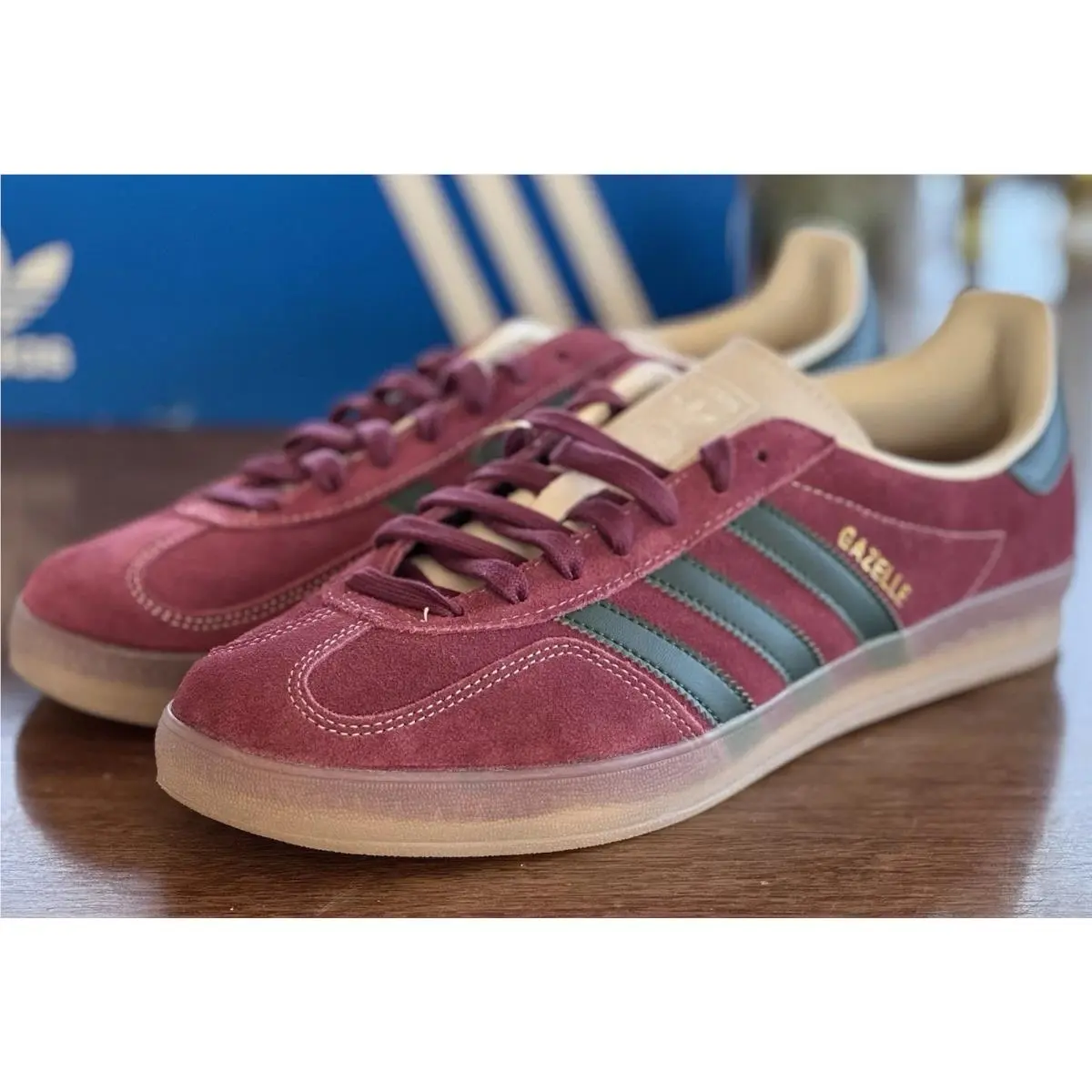 Adidas shoes - adidas Gazelle - Gazelle - JH5403 - Red 7