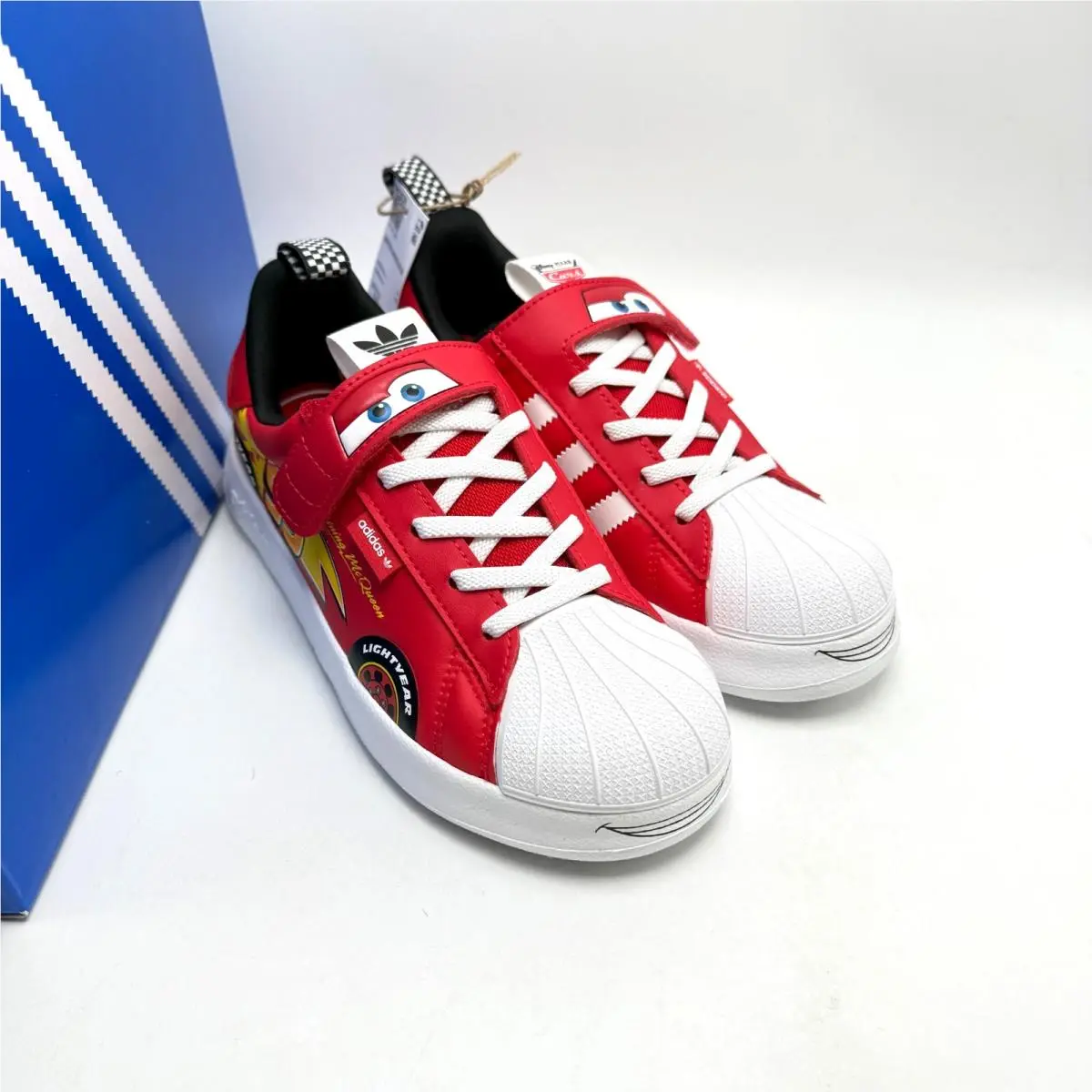 Adidas shoes - adiFOM Superstar 360 C Disney Pixar Cars - Pure Ruby/Cloud White/Supplier Colour 2