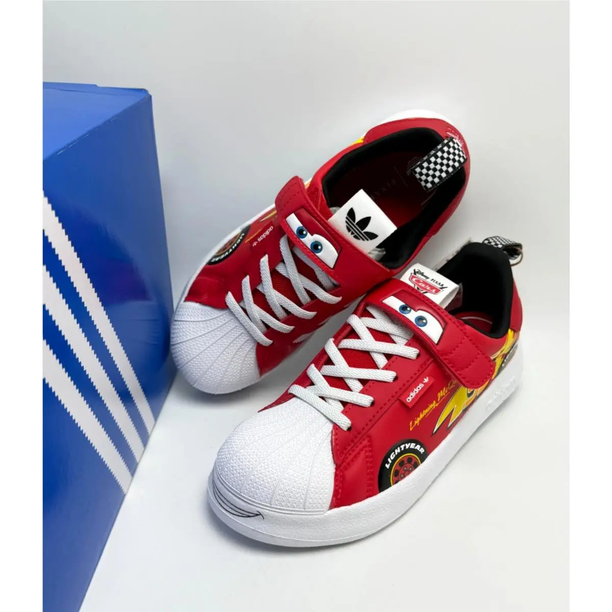 Adidas shoes - adiFOM Superstar 360 C Disney Pixar Cars - Pure Ruby/Cloud White/Supplier Colour 4