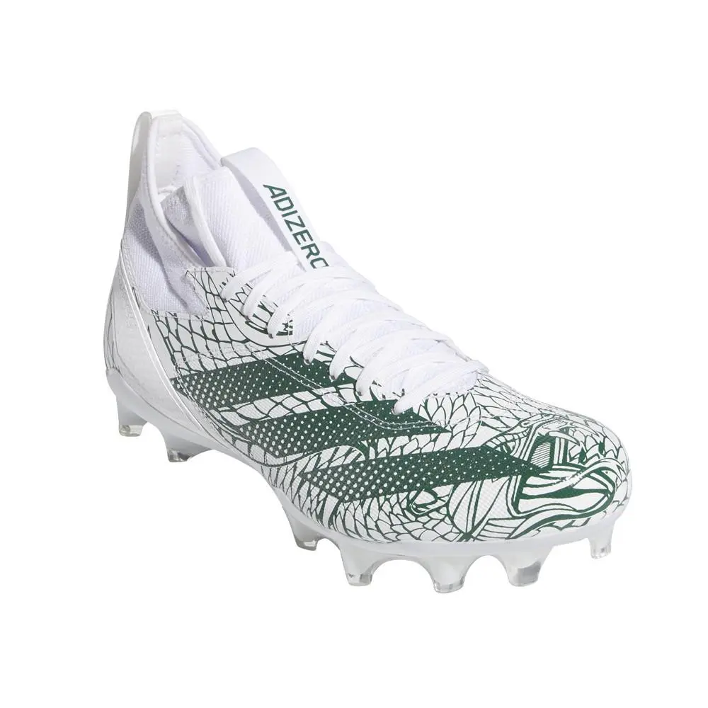 Adidas shoes - adidas Adizero Impact Exotic Speed Football Cleats - IE3977 - Green, White 6