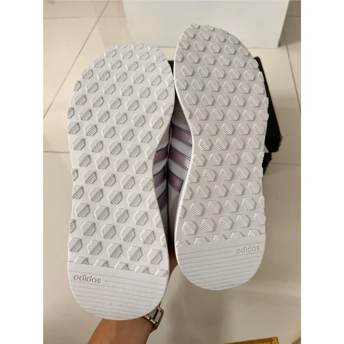 Adidas shoes - adidas Run 60S - Run - GX1713 - Cloud White / Matt Purple Met. / Dash Grey 14