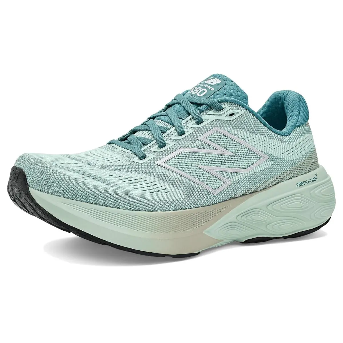 New Balance shoes - Cosmic Jade/Silver Metallic 6
