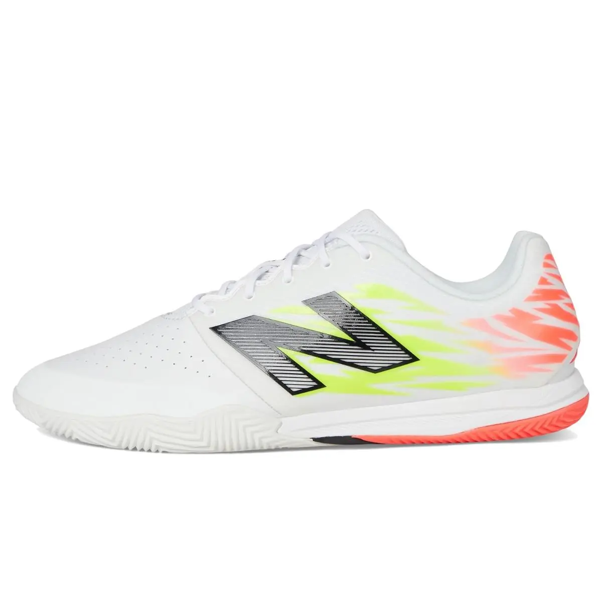 New Balance shoes - White/Energy Red/Hi-Lite 2