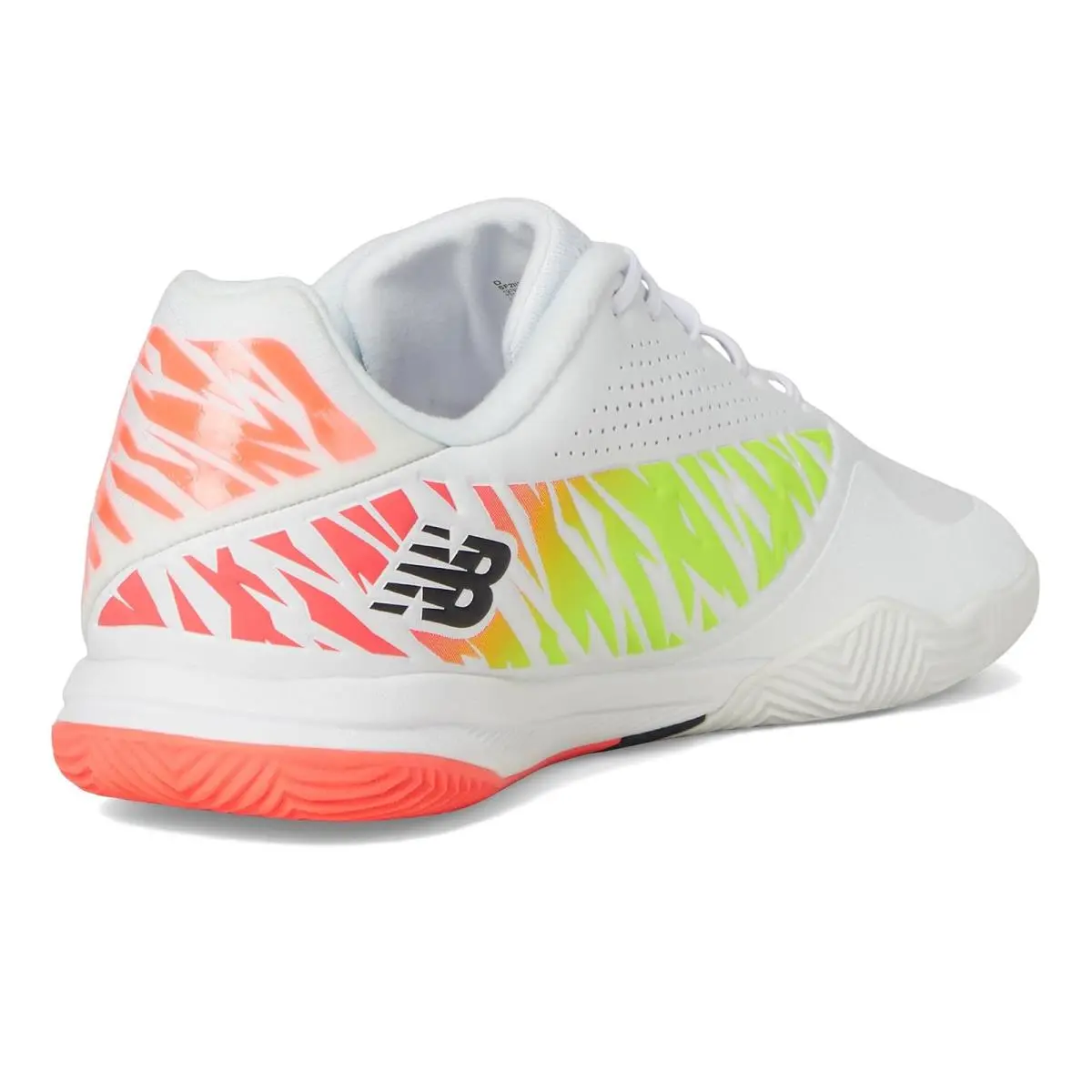 New Balance shoes - White/Energy Red/Hi-Lite 3