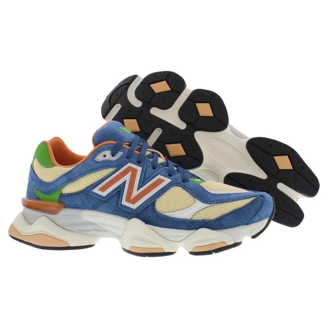 New Balance shoes - Blue/Beige, Main: Blue 3