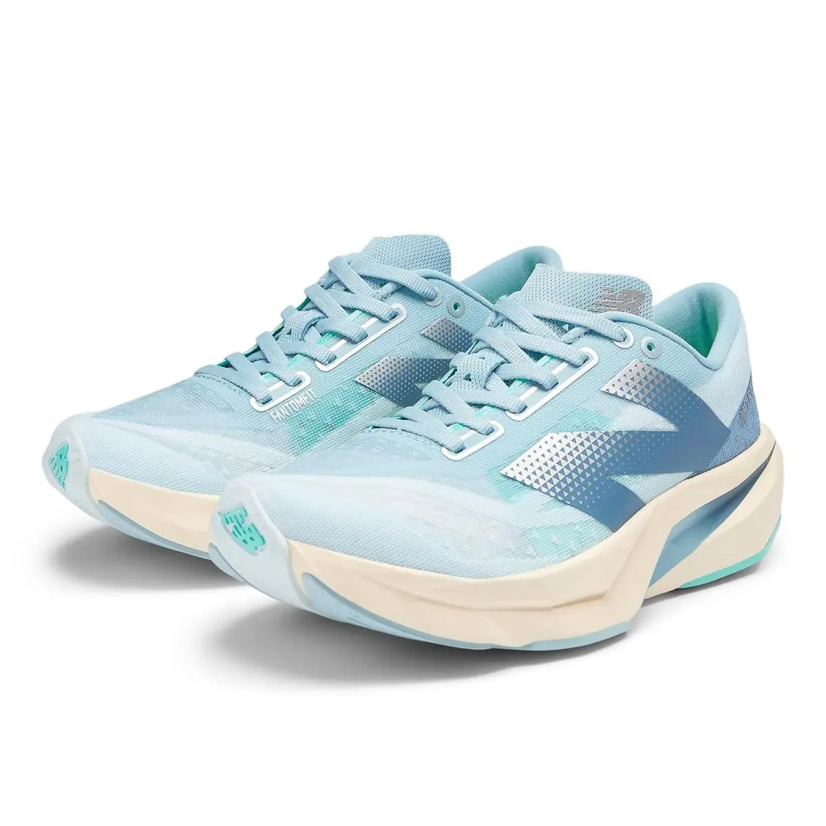 New Balance shoes - Quarry Blue/Chrome Blue 5