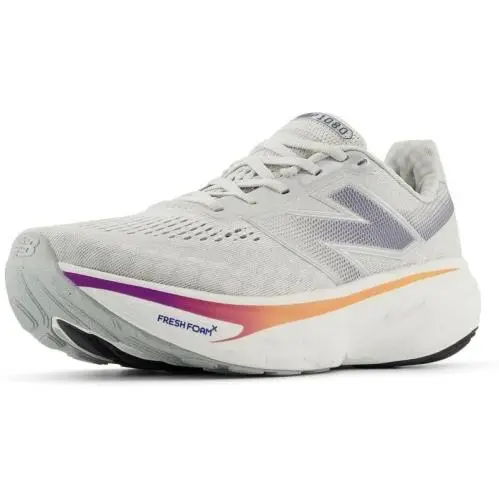 New Balance Womens Fresh Foam X 1080 V14 Running Shoe - Grey Matter/silver Metal