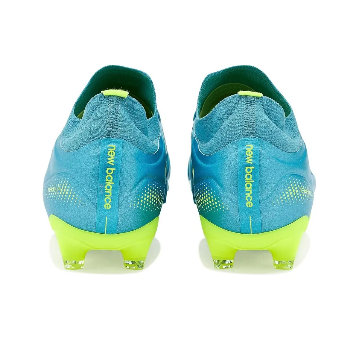 New Balance shoes - Metallic Blue/Alkaline Green 5