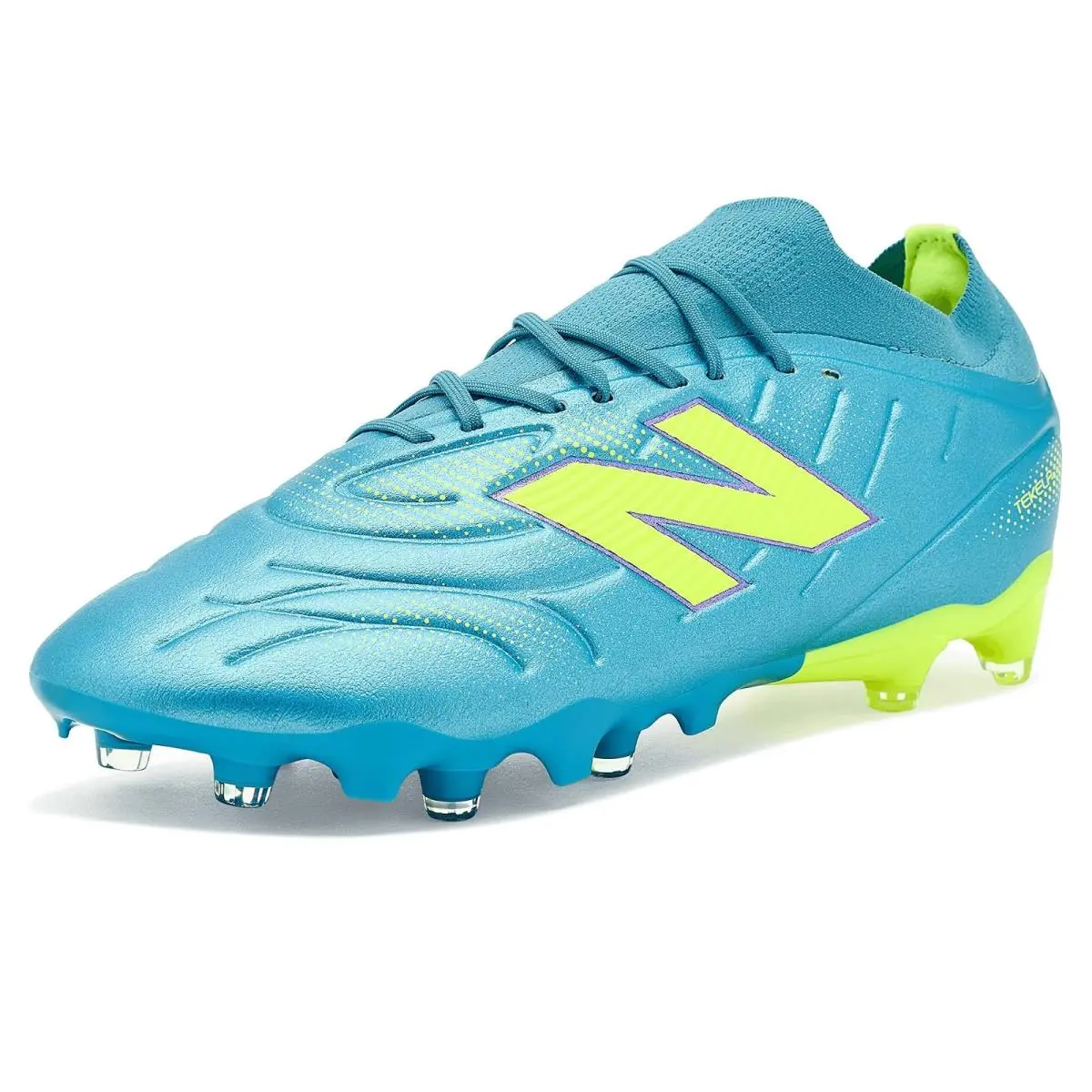 New Balance shoes - Metallic Blue/Alkaline Green 6