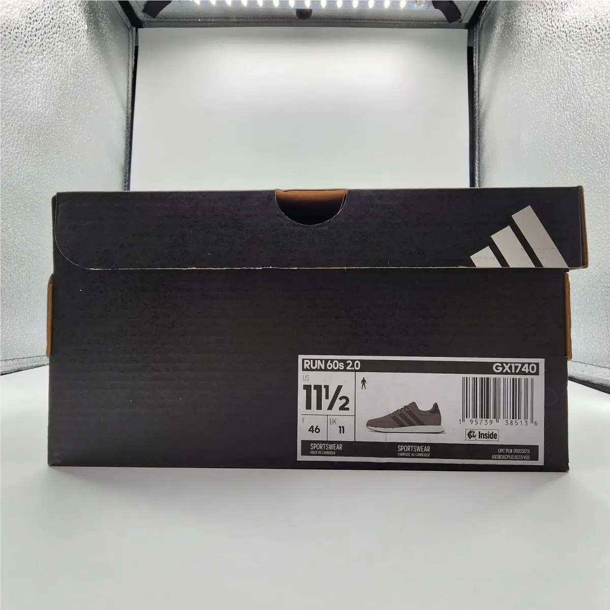 Adidas shoes - adidas Run 60S - Run - GX1740 - Gray 9