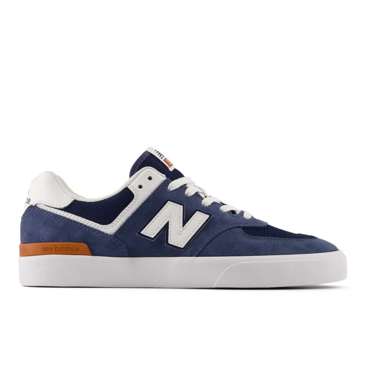 New Balance Numeric Men`s 574 Vulc Vintage Indigo White Shoes