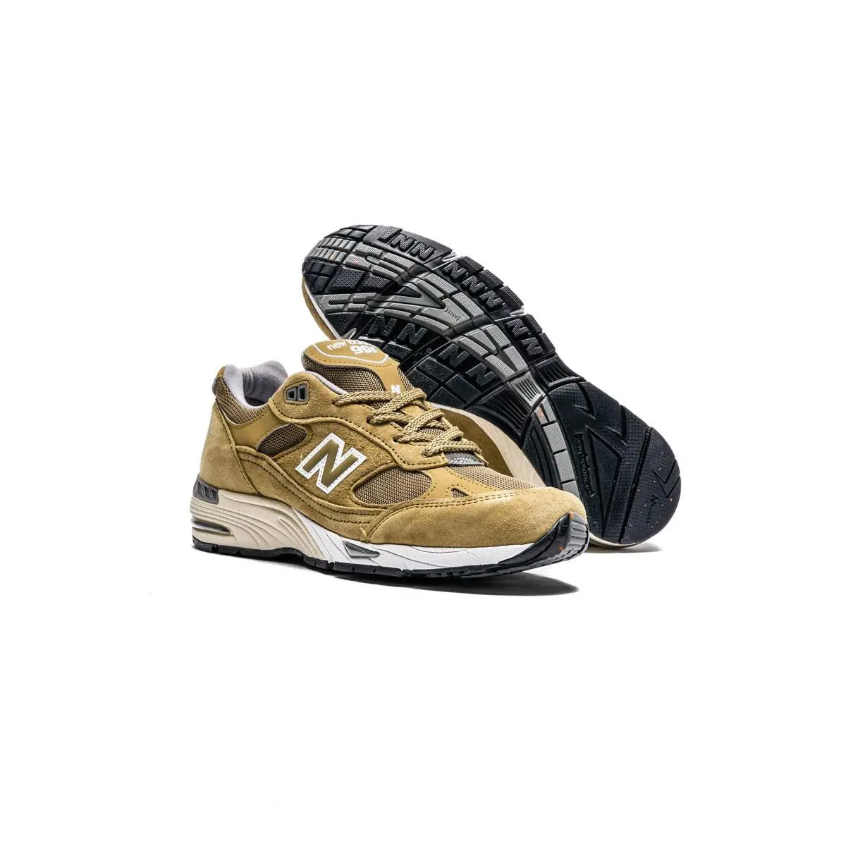 New Balance shoes - W991GGW - W991GGW - Green Moss/Cloud Cream 6