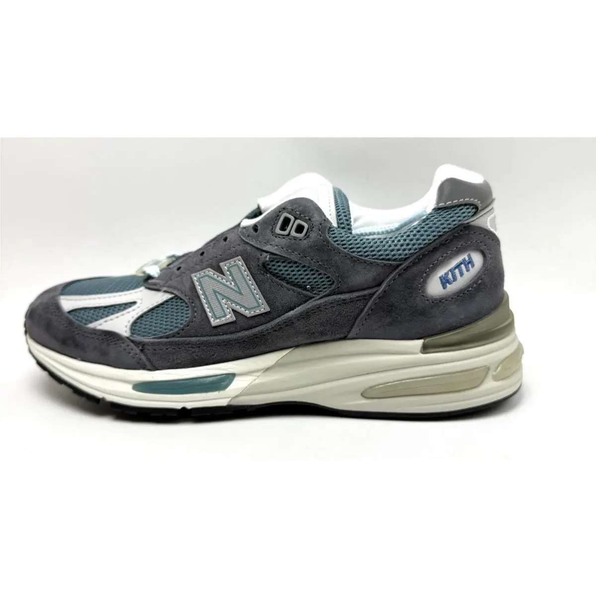 New Balance shoes - 991v2 MiUK Kith Osaka Pack Made in UK - U991KH2 - Asphalt/Lead/Oyster Mushroom 1
