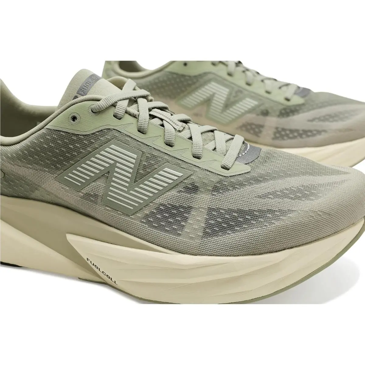 New Balance shoes - Light Arctic Grey/Bright Mint 39